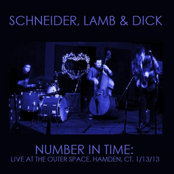 NUMBER IN TIME: live at the outer space. hamden, CT. (1/13/13) cover art