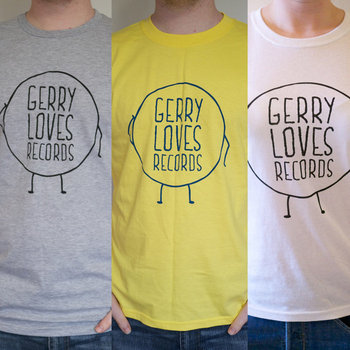 Gerry Loves Records T-Shirt cover art
