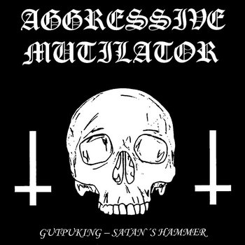 Gutpuking/Satan´s Hammer cover art