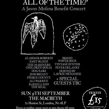 'Do I Have to be Alright, All of the Time?' A Jason Molina Benefit Album cover art