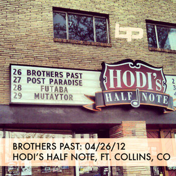 4/26/12 - Hodi's Half Note - Fort Collins, CO cover art