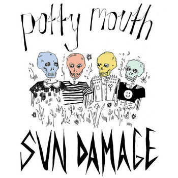 POTTY MOUTH - Sun Damage 12" cover art