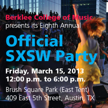 Berklee SXSW 2013 Party Sampler cover art