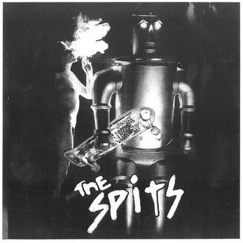 THE SPITS "self-titled #1" LP cover art