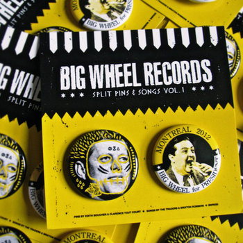 BW split Pins vol. 1: The Traders / Brixton Robbers cover art