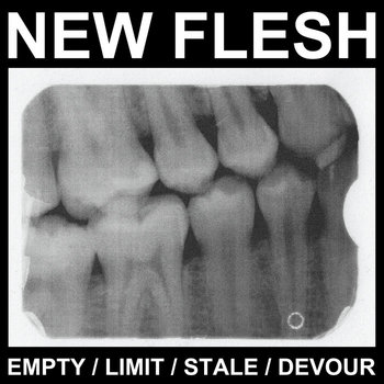 New Flesh / Mighty Atom Split cover art