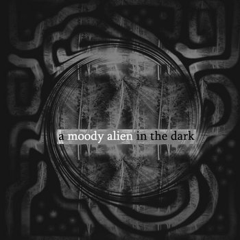 a moody alien in the dark cover art