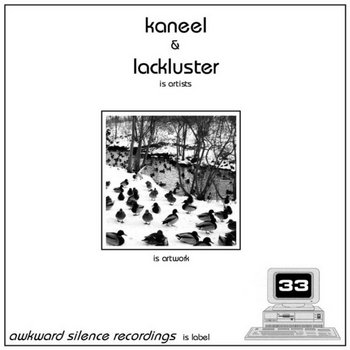 Kaneel / Lackluster - split EP cover art