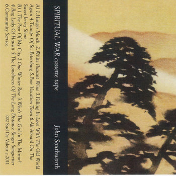 SPIRITUAL WAR cassette tape cover art