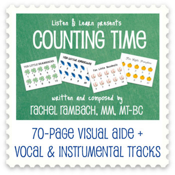 Counting Time Collection: Visual Aide Book + MP3s cover art