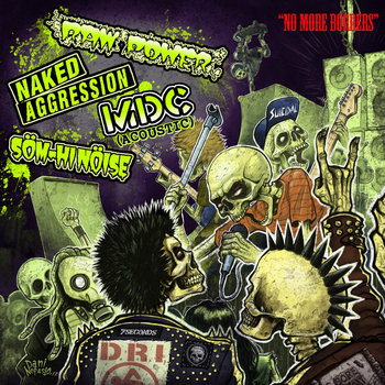 TUPA 8 No More Borders 4 Way Split (Sold Out) cover art