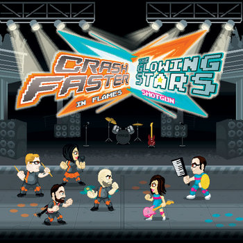 crashfaster vs The Glowing Stars cover art