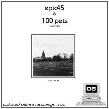 epic45 / 100 Pets - split EP cover art