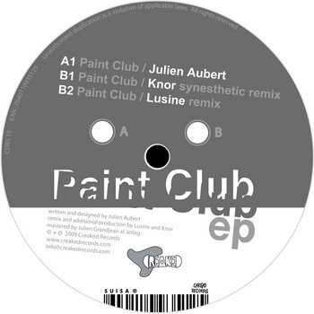 JULIEN AUBERT - Paint Club EP cover art