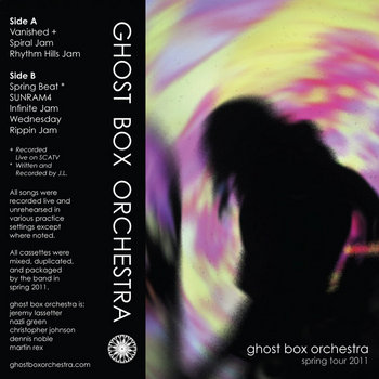 Spring Tour 2011 Tape cover art