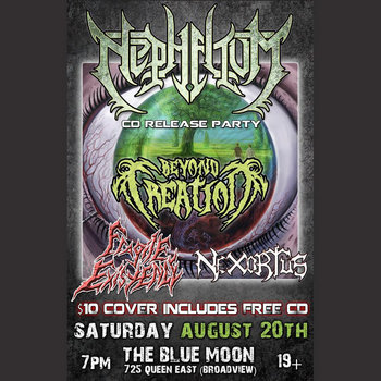 NEPHELIUM CD RELEASE - AUGUST 20th cover art