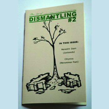 Art of Dismantling Zine: Issue #2 cover art