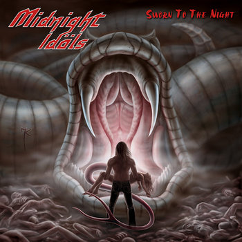 MIDNIGHT IDOLS "Sworn To The Night" cover art