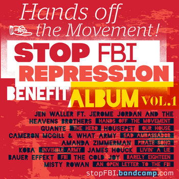 STOP FBI REPRESSION Benefit Album, Vol.1 cover art