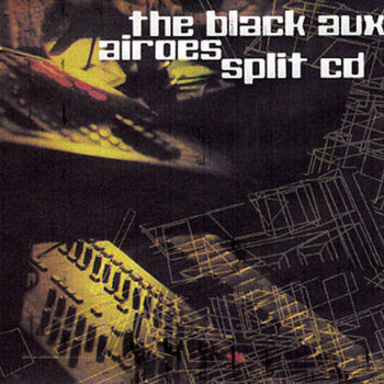 Airoes / The Black Aux split demo cd cover art