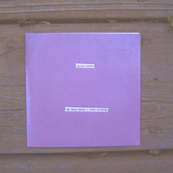 in this world I know nothing cover art