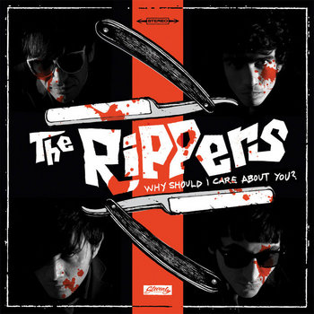 THE RIPPERS "Why Should I Care About You?" LP cover art
