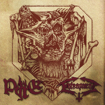 Entrapment/Pyre Split 12" cover art