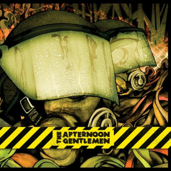 The Afternoon Gentlemen/Cyborg Split 7" cover art