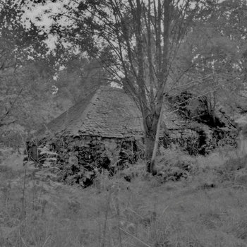 a ruined hut beset by the winds cover art