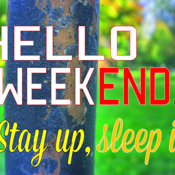 Stay up, Sleep in EP cover art
