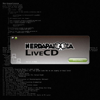 Nerdapalooza Live CD 2009 cover art