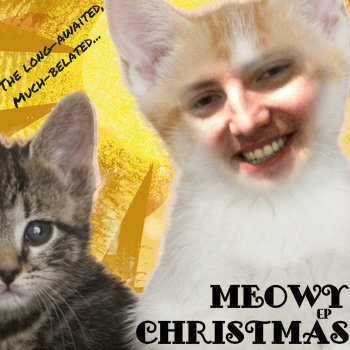 Meowy Christmas EP cover art