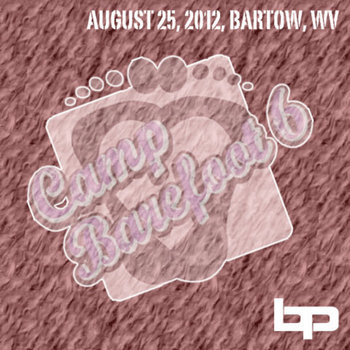 8/25/12 - Camp Barefoot - Bartow, WV cover art