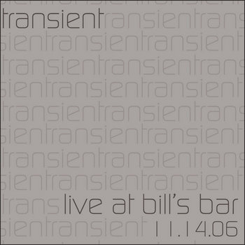 Live at Bill's Bar 11/14/2006 cover art