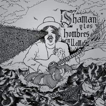 Shaman y los hombres en llamas cover art