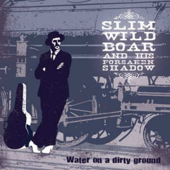 Water on a dirty ground cover art