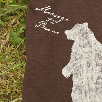 Women's slim-fit tee, standing bear design. (Various colours) cover art