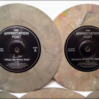"While My Body Rots" Vinyl 7-inch cover art