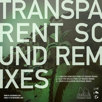 Transparent Sound Remixes cover art