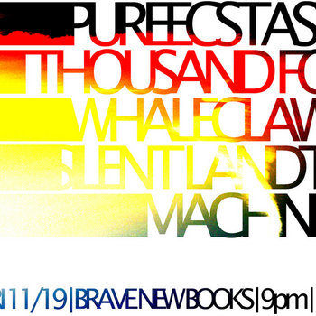 FREE DL // (LIVE) - Pure X + Thousand Foot Whale Claw + Silent Land Time Machine 11.19.10 cover art