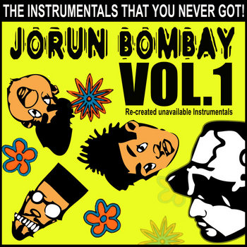 Jorun Bombay's "Instrumentals You Never Got" VOL. 1 cover art