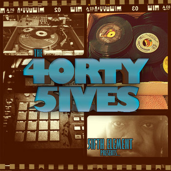 THE 45'S cover art