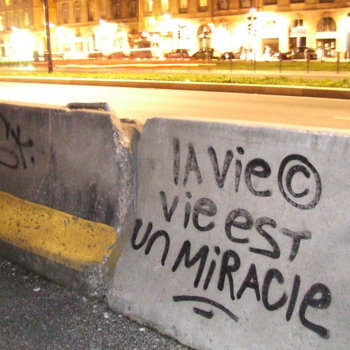La vie est un miracle cover art