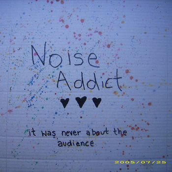 it was never about the audience cover art