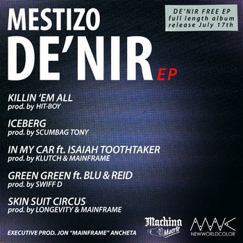DE'NIR FREE EP cover art