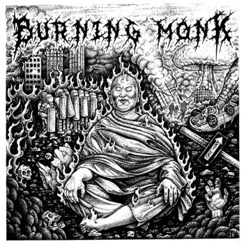 Burning Monk cover art
