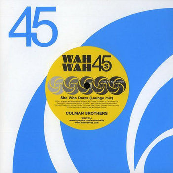 She Who Dares 7" Single cover art