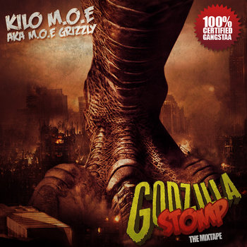 GODZILLASTOMP the Mixtape cover art