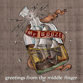 Greetings from the middle finger cover art
