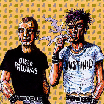 Diego Pallavas + Justin(e) - Guerilla Split Series Vol2 cover art